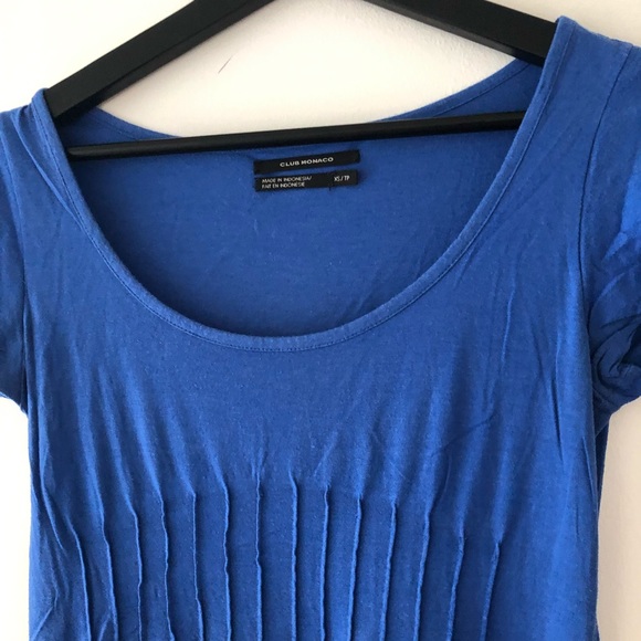 Club Monaco Blue Dress XS - Picture 2 of 6